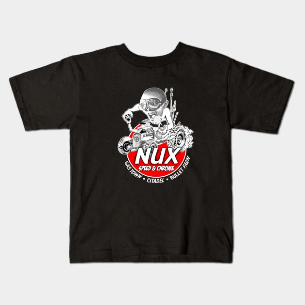 NUX Speed & Chrome Kids T-Shirt by SKIDVOODOO